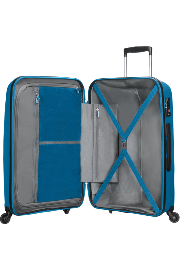 American Tourister Bon Air 4-wheel 66cm medium Spinner suitcase Seaport Blue