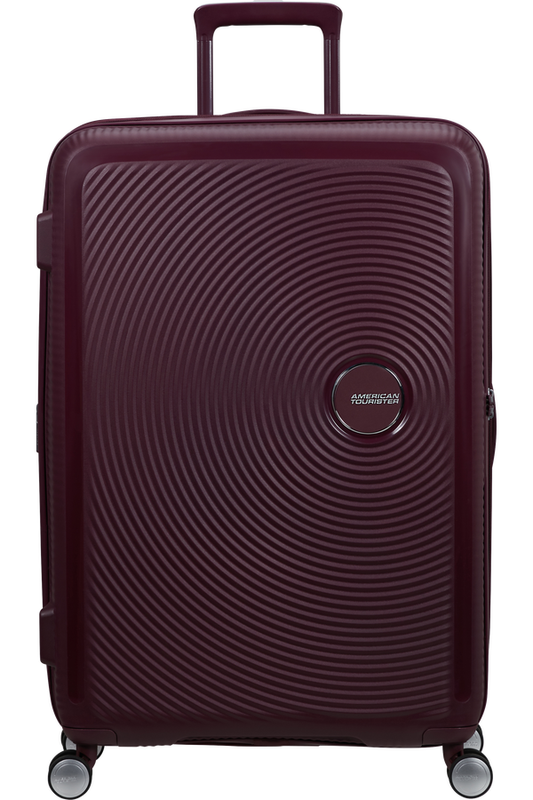 American Tourister SoundBox Spinner TSA Expandable 77cm Wild Cherry