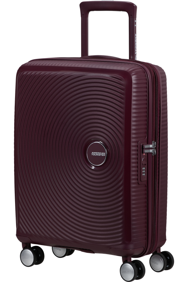 American Tourister SoundBox Spinner TSA Expandable 55cm  Wild Cherry