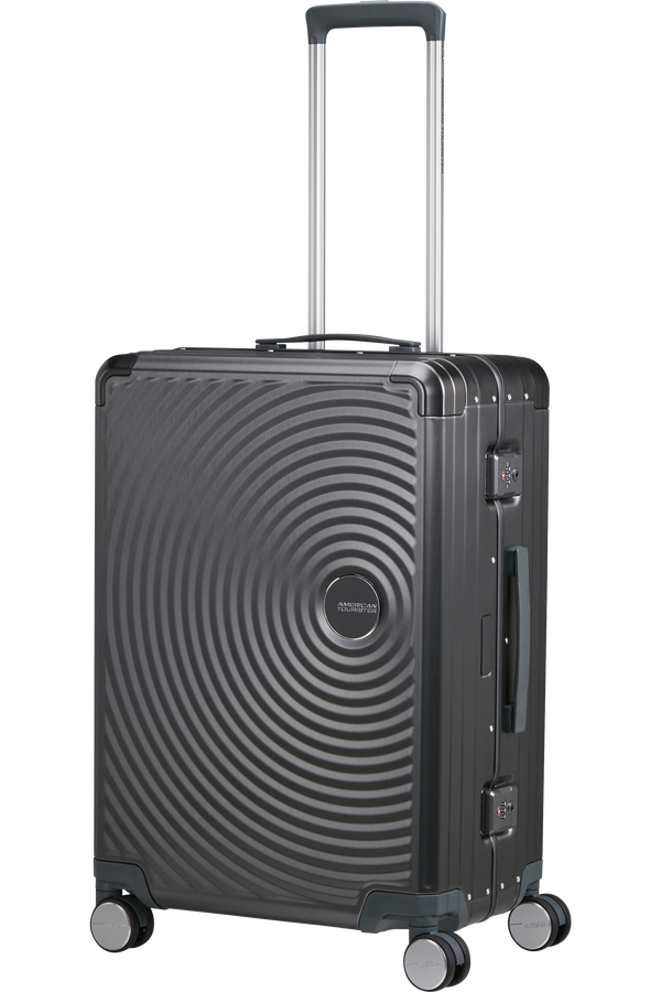 American Tourister Soundbox Alu Spinner TSA 68cm  Brushed Anthracite