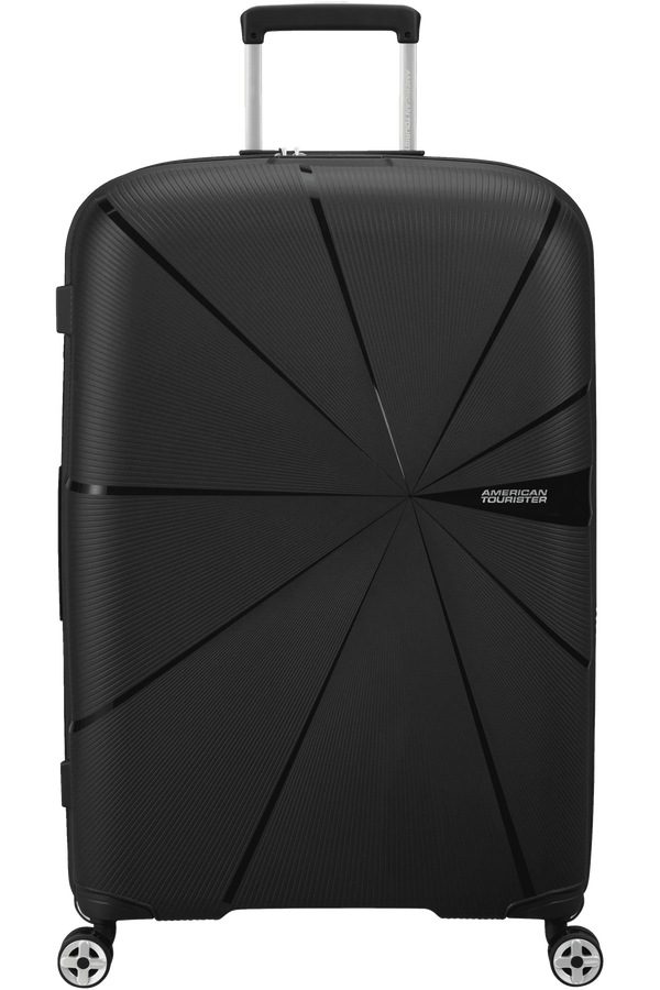 American Tourister Starvibe Spinner Expandable 77cm  Black