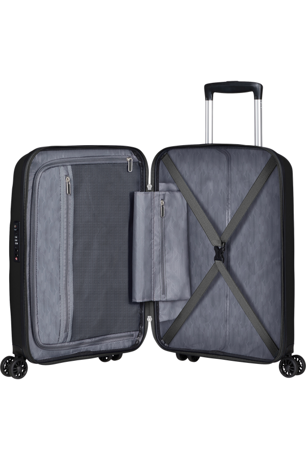 American Tourister Bon Air Dlx Spinner TSA 55cm  Black