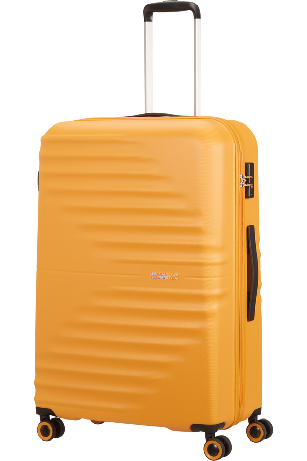 American Tourister Wavetwister Spinner TSA 77cm  Sunset Yellow
