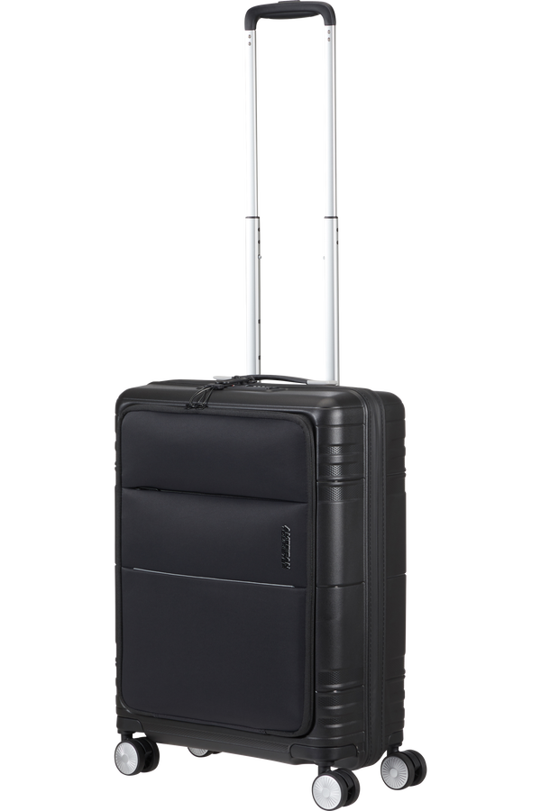 American Tourister Hello Cabin Spinner TSA 55cm  Onyx Black American Tourister Hello Cabin Spinner TSA 55cm  Onyx Black