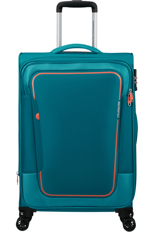 American Tourister Pulsonic Spinner Expandable 68cm  Stone Teal