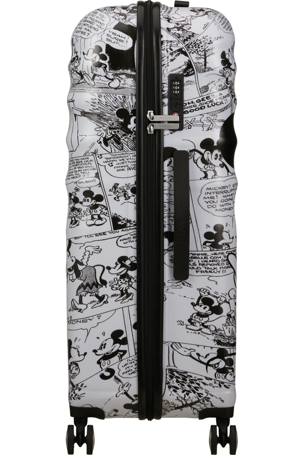 American Tourister Disney Wavebreaker Spinner TSA Disney Fl 77cm  Minnie Comics White American Tourister Disney Wavebreaker Spinner TSA Disney Fl 77cm  Minnie Comics White