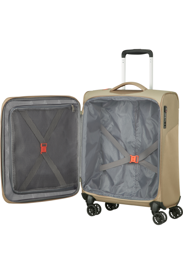 American Tourister Summerfunk Spinner Strict TSA 55cm  Beige