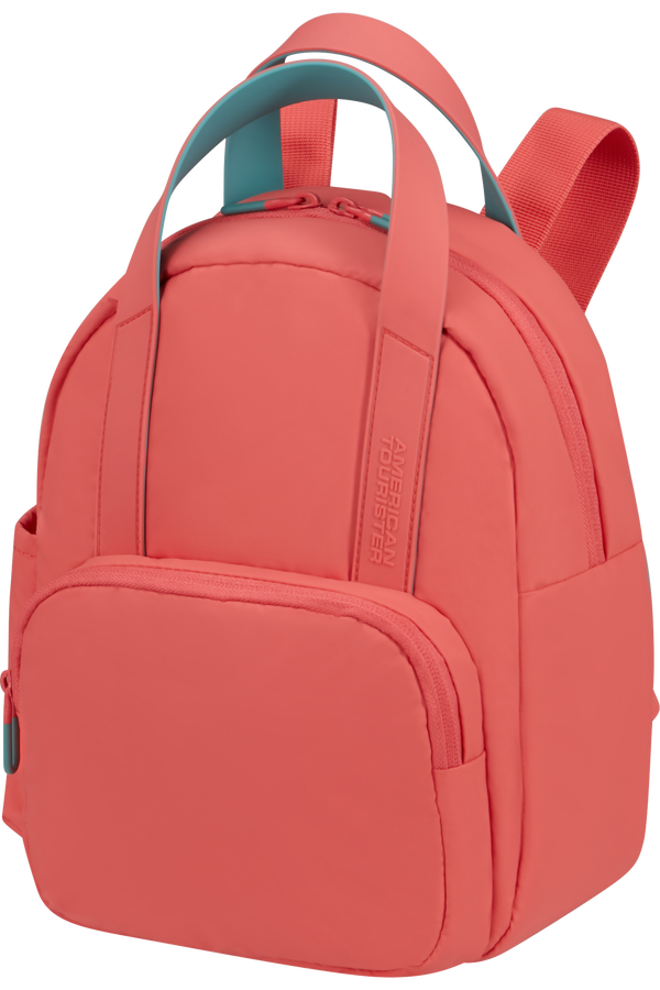 American Tourister Puffypop Mini Backpack S  Sunset Coral