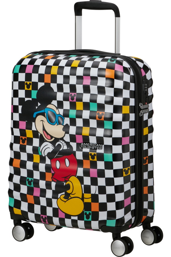 American Tourister Disney Wavebreaker Spinner TSA Disney Fl 55cm  Mickey Check