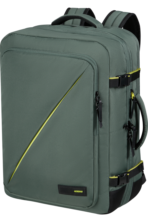 American Tourister Take2cabin Travel Backpack Expandable L  Dark Forest