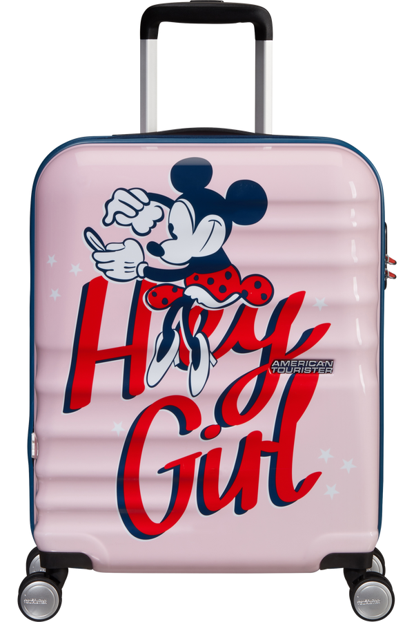 American Tourister Wavebreaker Disney Spinner Disney 55cm Minnie Darling Pink