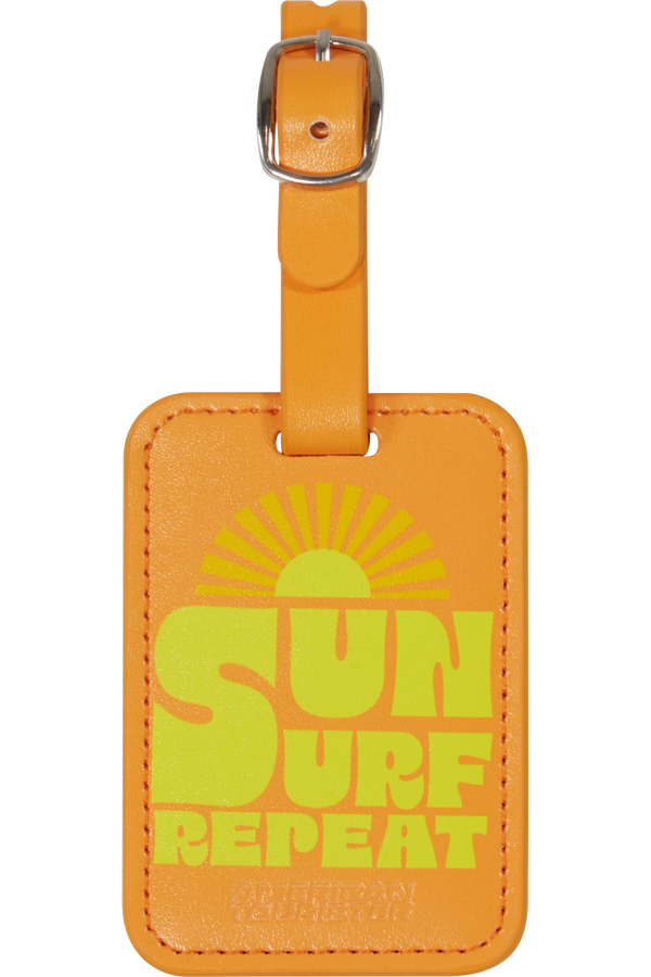 American Tourister American Tourist. Ta Luggage Tag X2 Print  Sun Surf Repeat