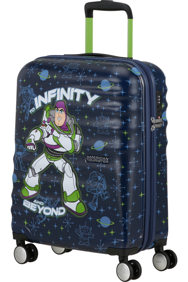 Disney Wavebreaker 55cm Lentolaukku | American Tourister Disney Wavebreaker Spinner TSA Disney Fl 55cm  Buzz Lightyear