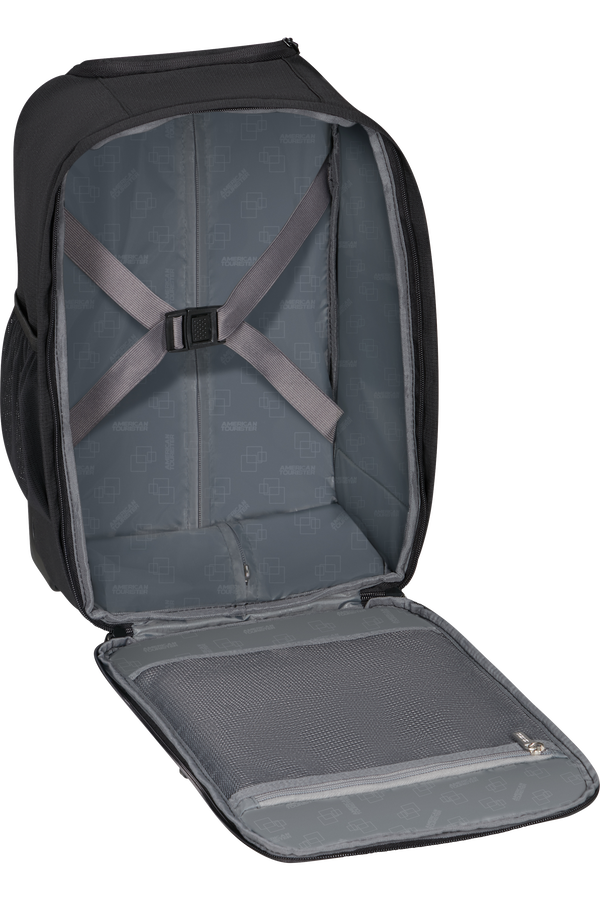 American Tourister Take2cabin Backpack with Wheels S  Black American Tourister Take2cabin Backpack with Wheels S  Black