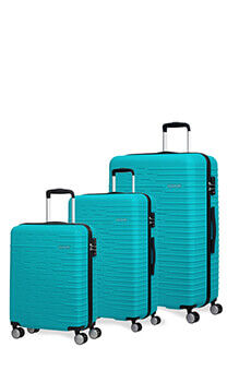American Tourister Hyperdash 3 PC Set A  Aqua Turquoise