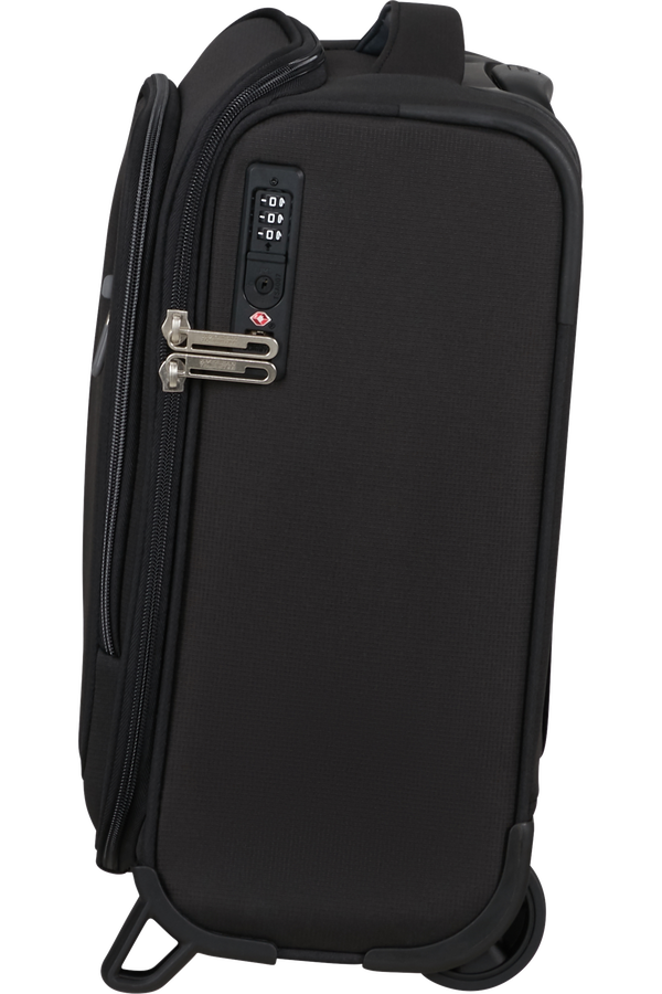 Cloudrider S/M Kaksipy&ouml;r&auml;inen matkalaukku | American Tourister Cloudrider Upright Underseater Tsa  Jet Black