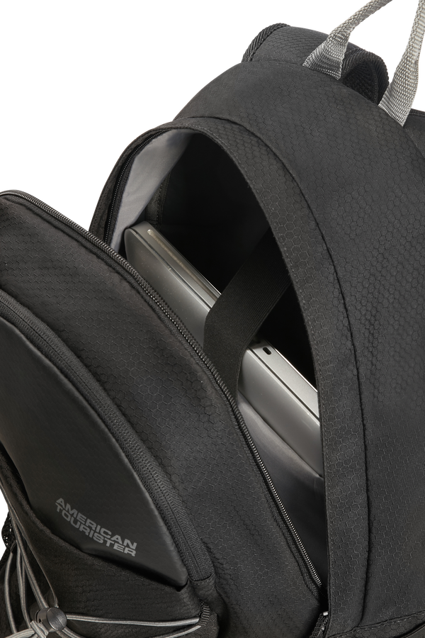 American Tourister Road Quest Laptop Backpack M 15.6'  Black/Grey