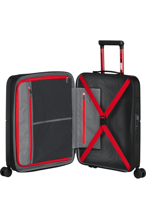 Dashpop Disney 55cm Lentolaukku | American Tourister Dashpop Disney Spinner Expandable TSA Disney 55cm  Racing Mickey