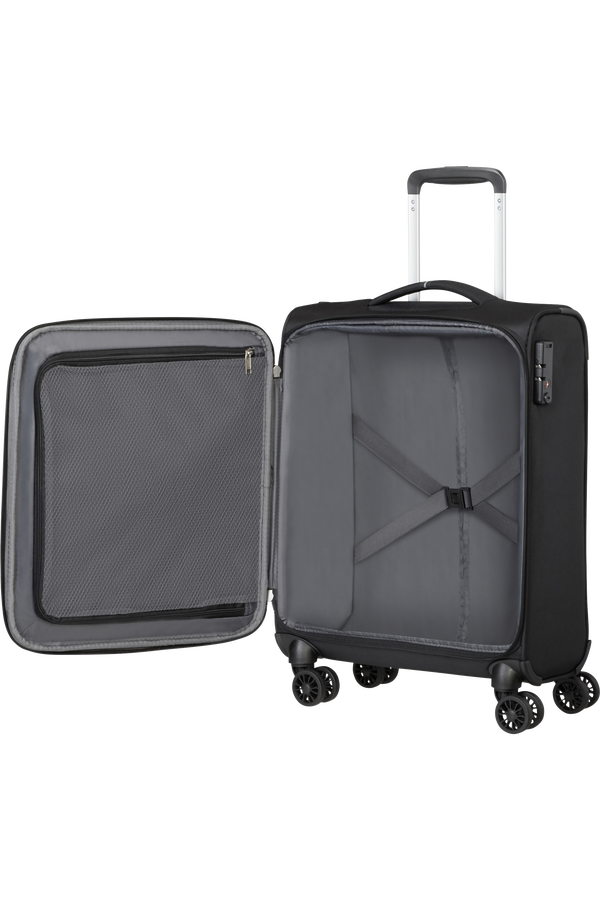 American Tourister Crosstrack Spinner 55cm  Black/Grey