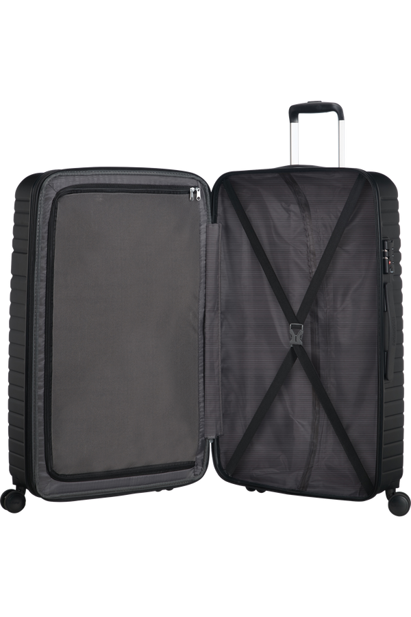 American Tourister Aero Racer Spinner Expandable 79cm  Jet Black