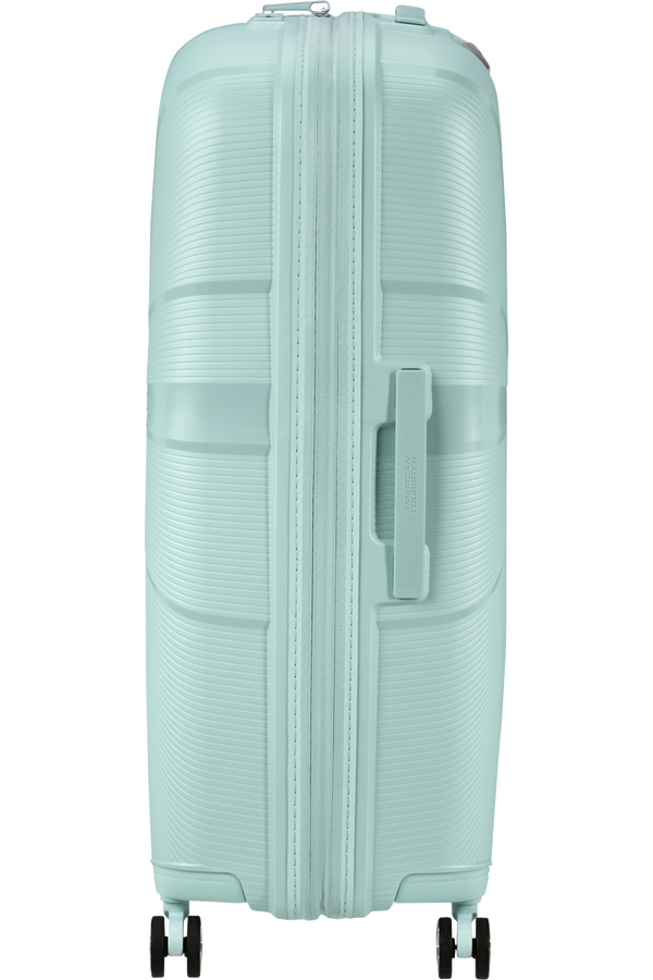 American Tourister StarVibe Spinner Expandable TSA 77cm  Metallic Surf Blue American Tourister StarVibe Spinner Expandable TSA 77cm  Metallic Surf Blue