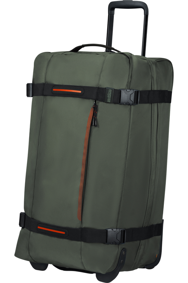 American Tourister Urban Track Duffle with Wheels M  Dark Khaki American Tourister Urban Track Duffle with Wheels M  Dark Khaki