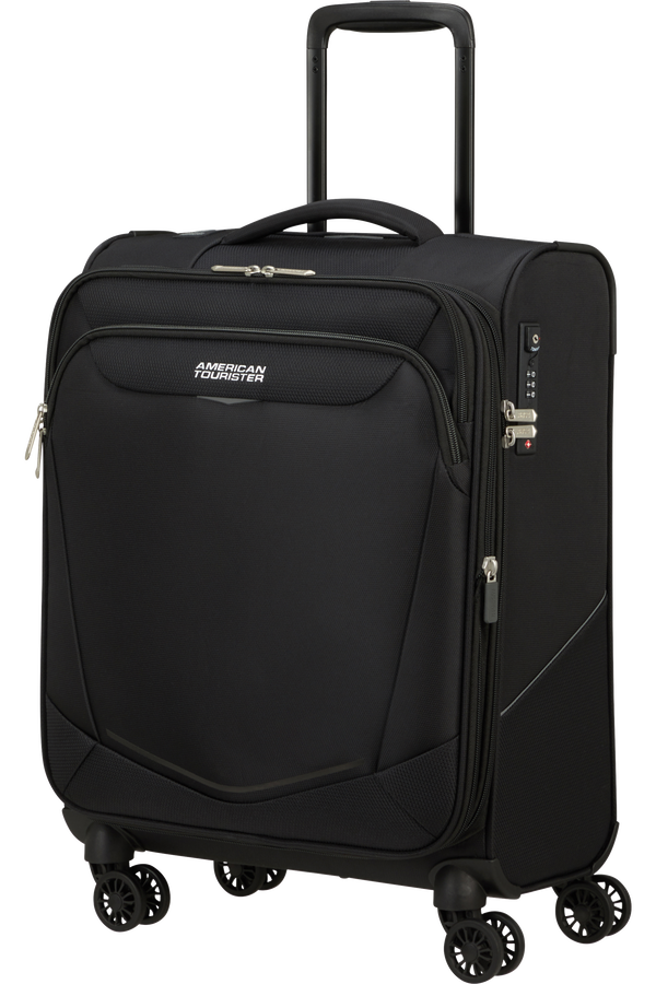 American Tourister SummerRide Spinner S EXP TSA 55cm Black American Tourister SummerRide Spinner S EXP TSA 55cm Black