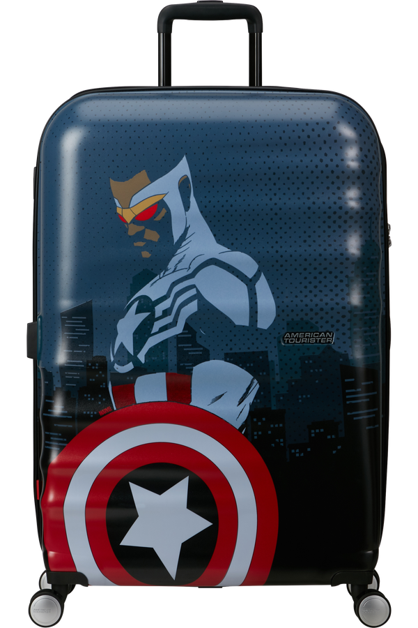 American Tourister Disney Wavebreaker Spinner TSA MARVEL Fl 77cm  Captain America City
