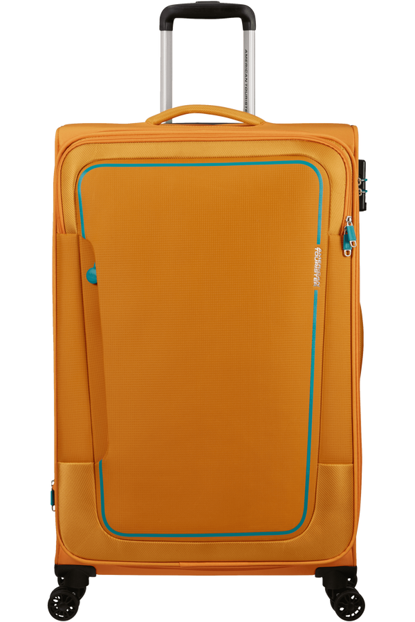 American Tourister Pulsonic Spinner Expandable 81cm  Sunset Yellow