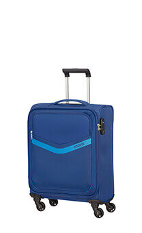 American Tourister Springwave Spinner TSA  Dark Blue/Light Blue