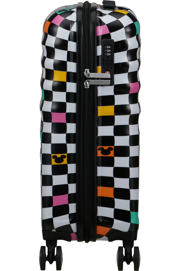 American Tourister Disney Wavebreaker Spinner TSA Disney Fl 55cm  Mickey Check