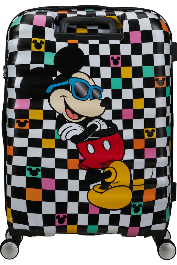American Tourister Disney Wavebreaker Spinner TSA Disney Fl 67cm  Mickey Check