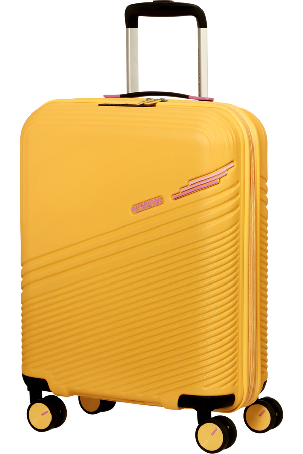 American Tourister Triple Trace Spinner TSA Expandable 55cm  Lemondrop/Pink