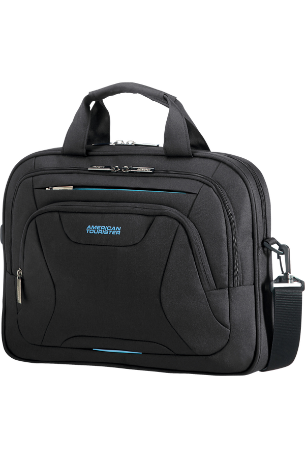 American Tourister At Work Laptop Bag  33.8-35.8cm/13.3-14.1inch Black