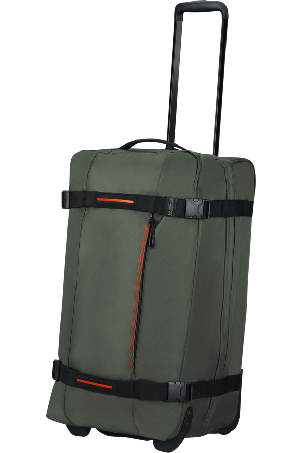 American Tourister Urban Track Duffle with Wheels M  Dark Khaki American Tourister Urban Track Duffle with Wheels M  Dark Khaki