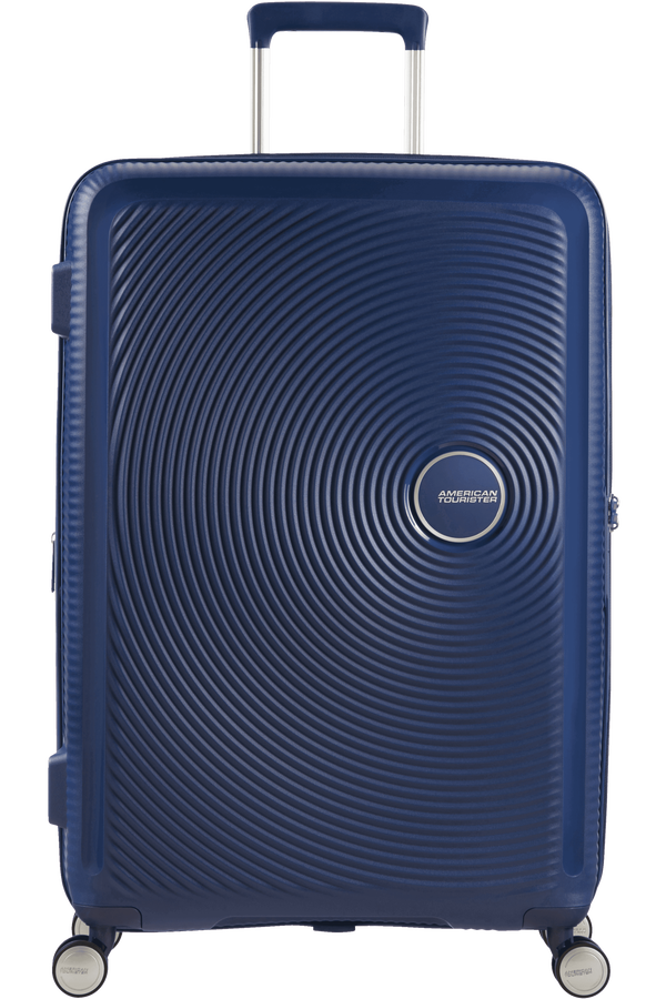 American Tourister Soundbox Spinner Expandable 67cm Midnight Navy