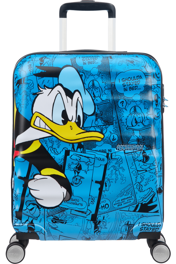 American Tourister Wavebreaker Disney 4-wheel cabin baggage Spinner suitcase 55x40x20cm Donald Duck