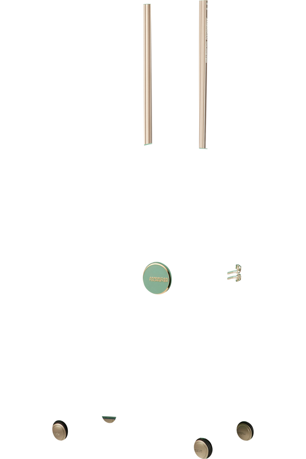 American Tourister Soundbox Spinner TSA Expandable 67cm  Almond Green/Gold