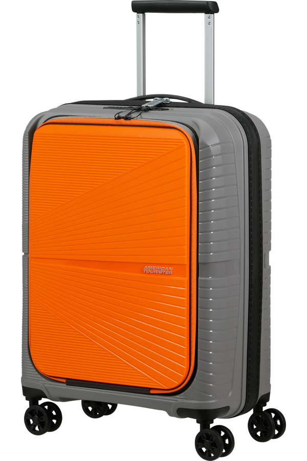 American Tourister Airconic Spinner Frontloader 15.6' 55cm  Grey/Orange