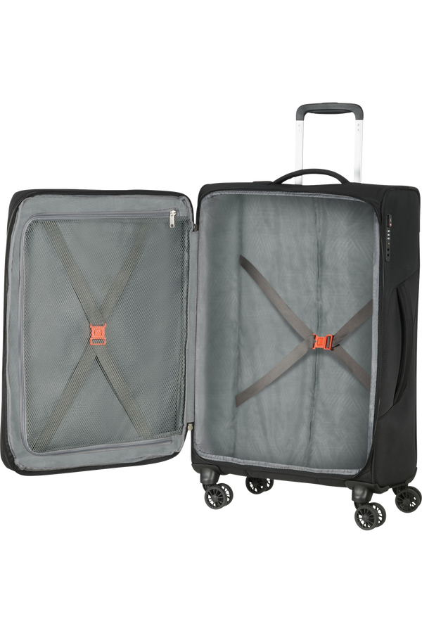 American Tourister Summerfunk Spinner Exp TSA 67cm  Black