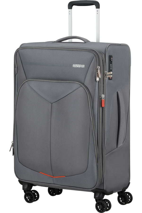 American Tourister Summerfunk Spinner Exp TSA 67cm  Titanium Grey