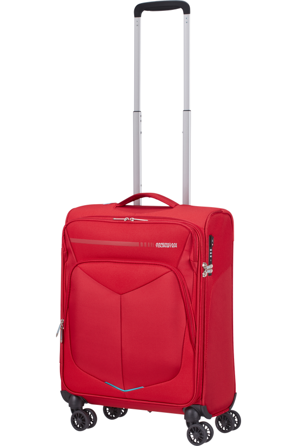 American Tourister Summerfunk Spinner Strict TSA 55cm  Red