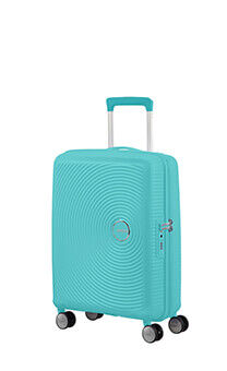 American Tourister Soundbox Spinner TSA Expandable 55cm  Poolside Blue