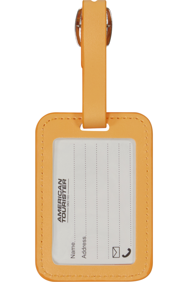American Tourister American Tourist. Ta Luggage Tag X2  Papaya Pop