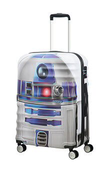 American Tourister Wavebreaker Disney 4-wheel 67cm medium Spinner suitcase Star Wars R2-D2