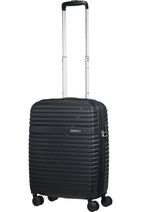 American Tourister Aero Racer Spinner 55cm  Jet Black American Tourister Aero Racer Spinner 55cm  Jet Black