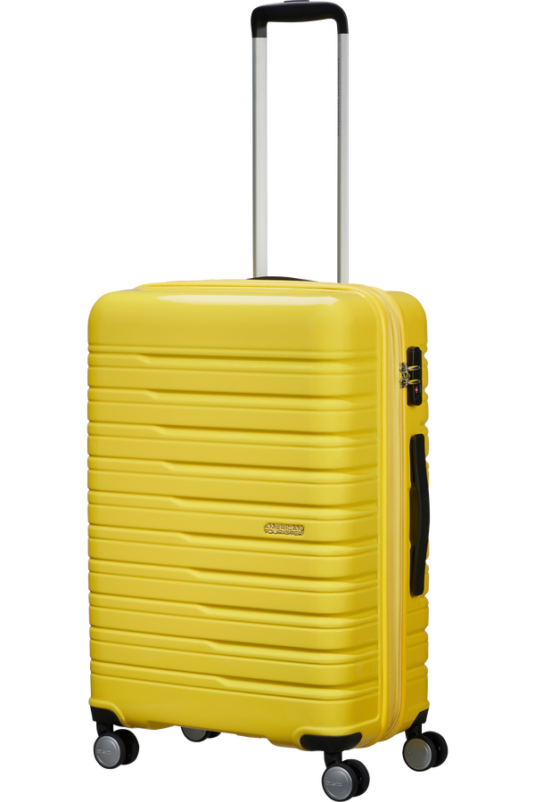 American Tourister Flashline Pop Spinner Exp TSA 67cm  Lemon Yellow