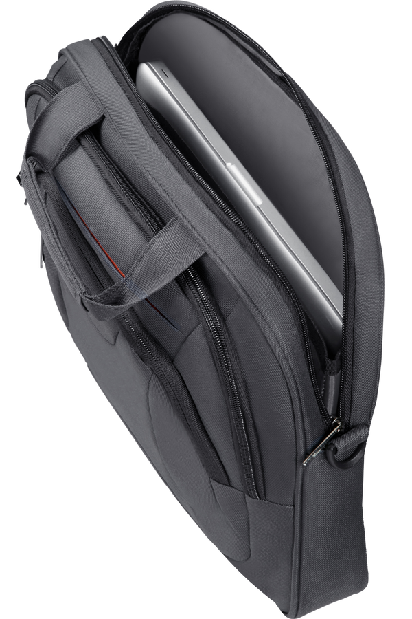 American Tourister At Work Laptop Bag  13.3-14.1inch Grey/Orange