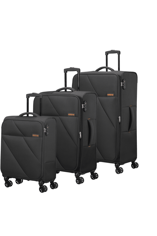 American Tourister Sun Break 3 PC SET A  Black