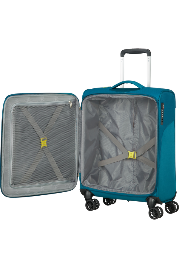 American Tourister Summerfunk Spinner Strict TSA 55cm  Teal American Tourister Summerfunk Spinner Strict TSA 55cm  Teal